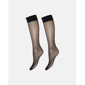 DECOY Kneehigh soft lux 2 pak black 15 den