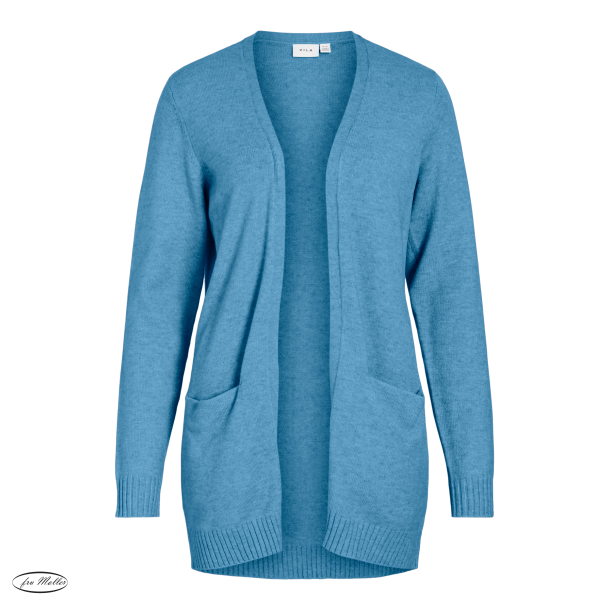 VILA Viril open knit cardigan bissful