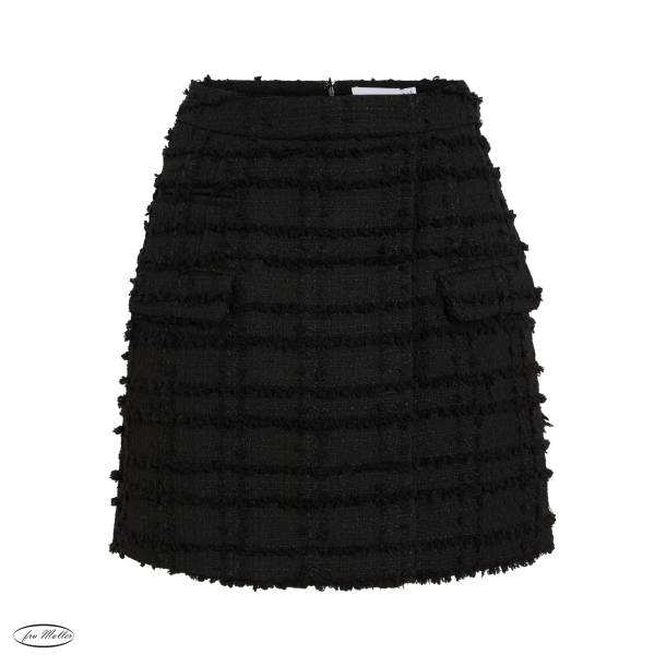 VILA Viarisana skirt sort