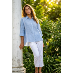 OM-HU Becky shirt blue