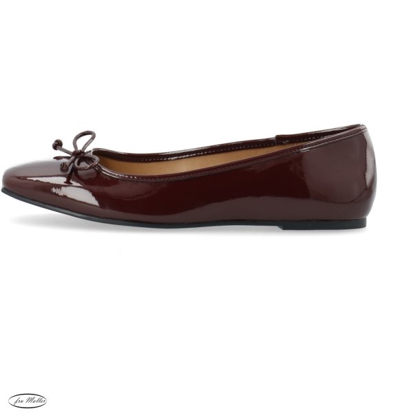 BIANCO Biarose ballet burgundy patent