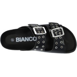 BIANCO Biamiami buckle slide patent black