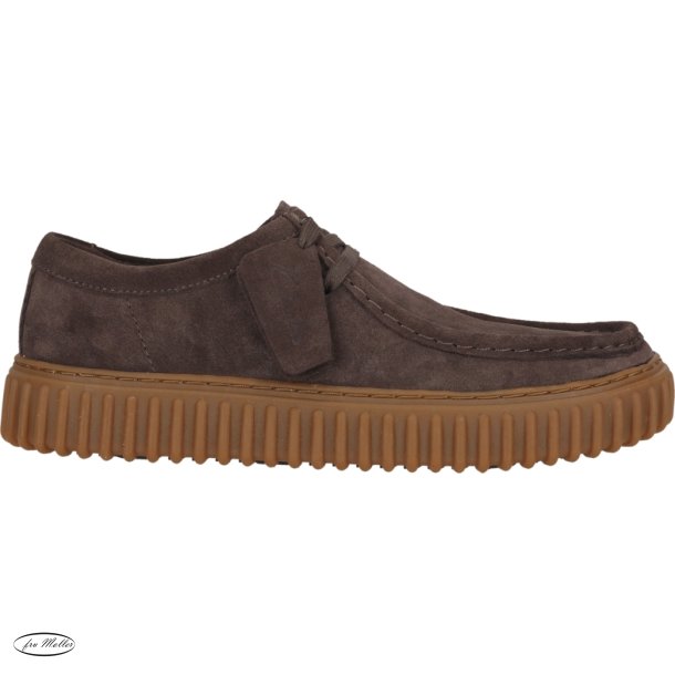 Clarks Torhill Lo brown suede
