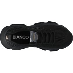 BIANCO Biavegas rhinestone sneakers black