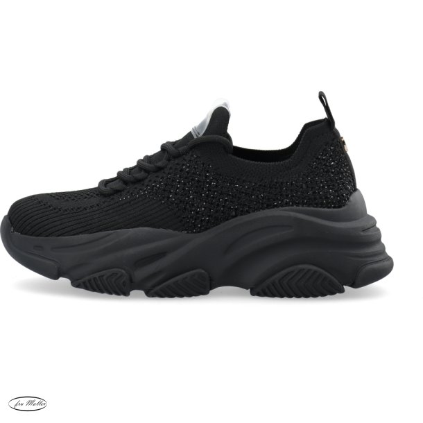 BIANCO Biavegas rhinestone sneakers black