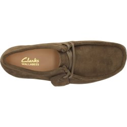 Clarks Wallabee EWOSh D Olive 