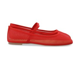 BIANCO Bialilja ballarina mesh red