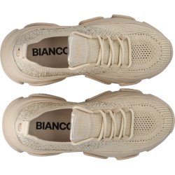 BIANCO Biavegas rhinestone sneakers nougat