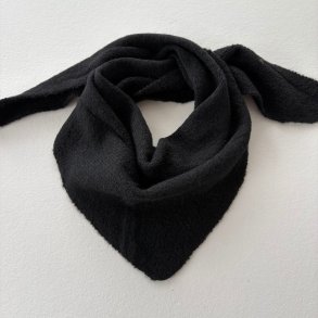 THREE M Scarf plain black