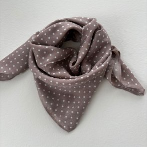 THREE M Scarves dots taupe