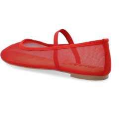 BIANCO Bialilja ballarina mesh red