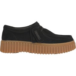 Clarks Torhill Bee black suede