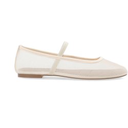 BIANCO Bialilja ballarina mesh white