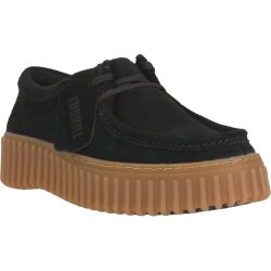 Clarks Torhill Bee black suede