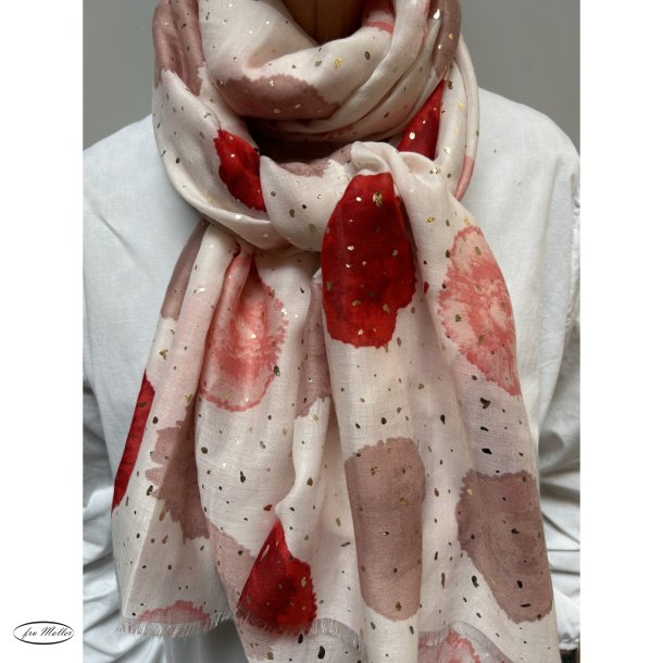 THREE M scarf red
