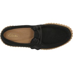 Clarks Torhill Bee black suede