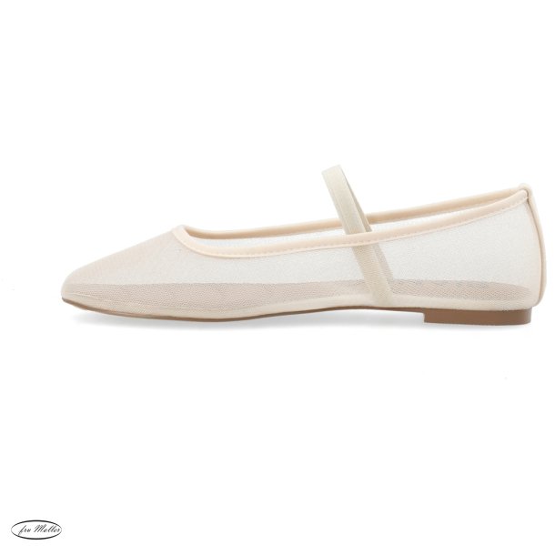 BIANCO Bialilja ballarina mesh white