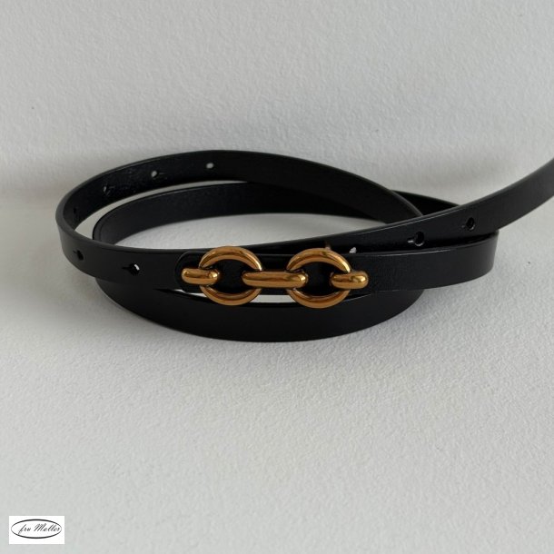 Three M Belt narrow black