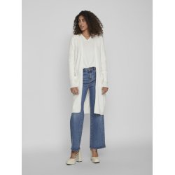 VILA Viril long knit cardigan hvid