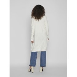 VILA Viril long knit cardigan hvid
