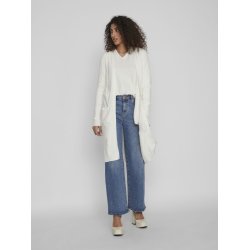 VILA Viril long knit cardigan hvid