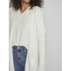 VILA Viril long knit cardigan hvid