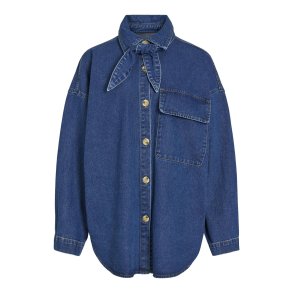 VILA Vikimmi denim shirt