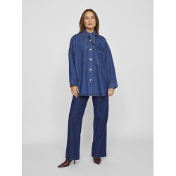 VILA Vikimmi denim shirt
