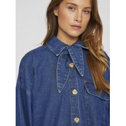VILA Vikimmi denim shirt