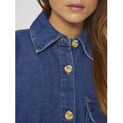 VILA Vikimmi denim shirt