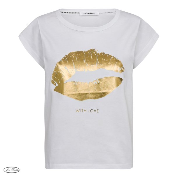 CC Kiss T-shirt guld