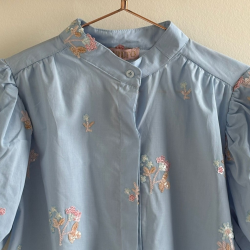 Wilto Blouse with flowers blue