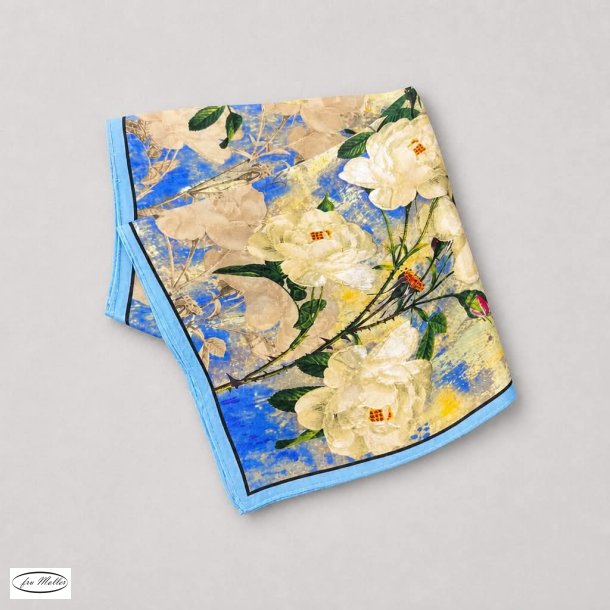ByLund Silk scarf roses