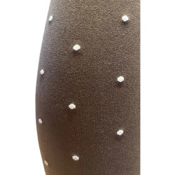 A Moi Agnes brown dot shorts