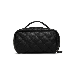 RB Sanya quiltet small cosmetics case black/silver