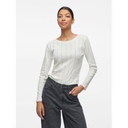 VILA Vikassie pointelle top hvid