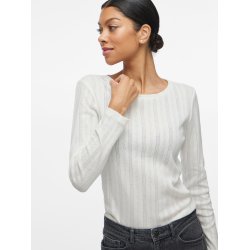 VILA Vikassie pointelle top hvid