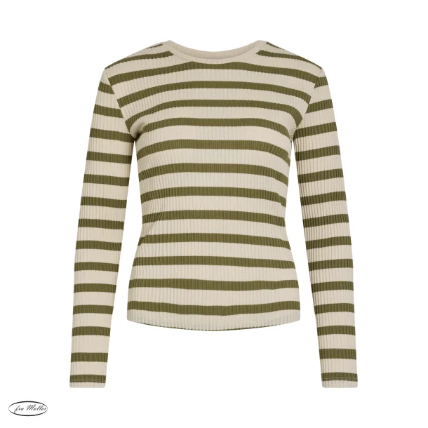 VILA Viamelie o-neck top olive
