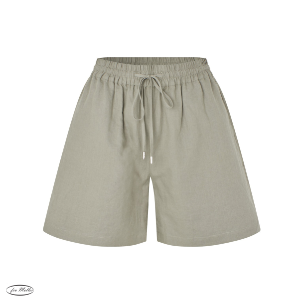 RW Esther linen shorts dired sage