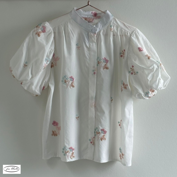 Wilto Blouse with flowers White