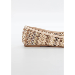 Duffy Foggia cinque beige ballarina