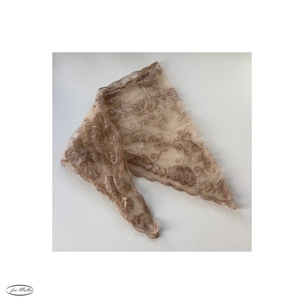 THREE M Scarves brown