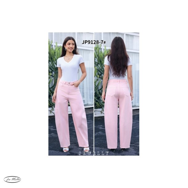 WILTO Jeans ballon rose