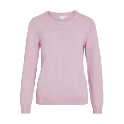 VILA Viril o-neck orchid