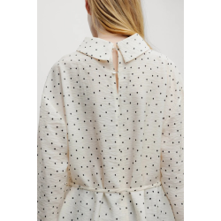 The New Society Polka blouse dot print