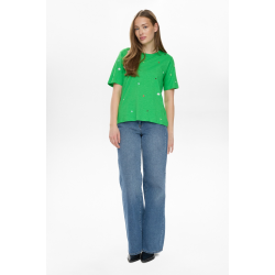 Nudelora T-shirt classic green