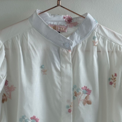 Wilto Blouse with flowers White