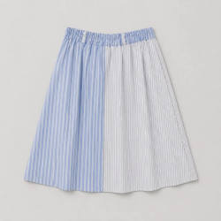 ByLund Tenna stribet skirt bl�