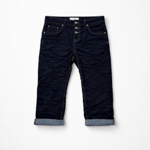 Wilto Jeans baggy dark blue capri