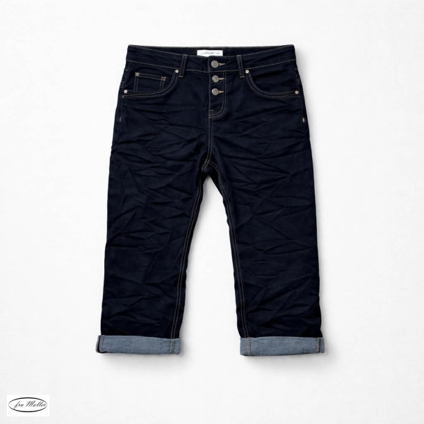 Wilto Jeans baggy dark blue capri